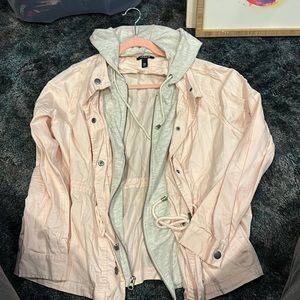 Torrid light pink anorak size 00